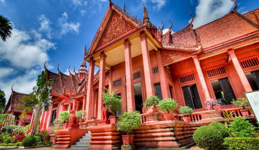 The National Museum in Phnom Penh, Cambodia The National Museum in Phnom Penh, Cambodia