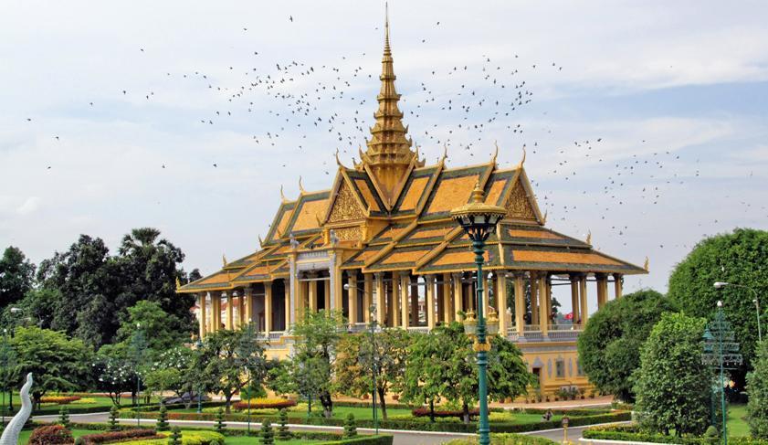 The Royal Palace in Phnom Penh, Cambodia The Royal Palace in Phnom Penh, Cambodia