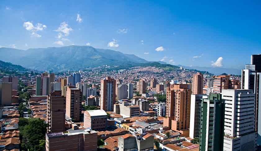 Medellin Skyline, Colombia