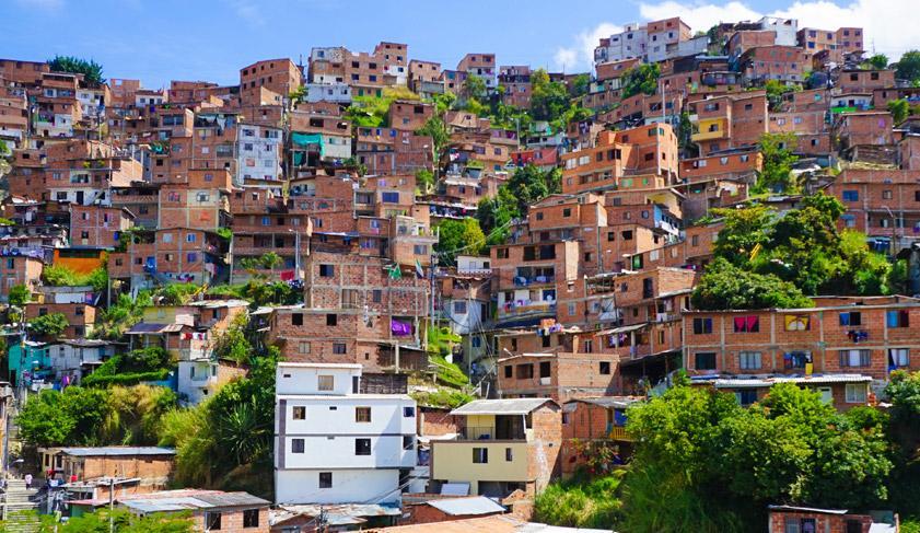 Medellin slums Medellin slums