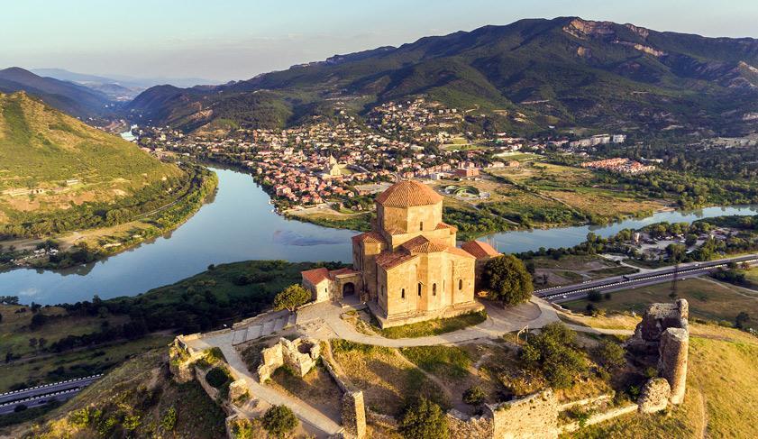 Jvary monastery near Mtskheta Jvary monastery near Mtskheta