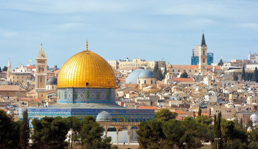 The Dome of the Rock on the temple mount in Jerusalem, Israel. The Dome of the Rock on the temple mount in Jerusalem, Israel.
