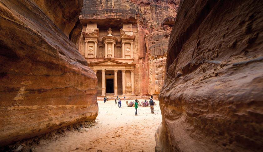 Ancient temple in Petra Ancient temple in Petra