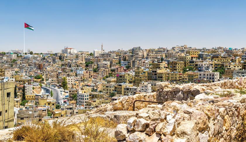Cityscape of Amman downtown from the Citadel, Jordan. Cityscape of Amman downtown from the Citadel, Jordan.