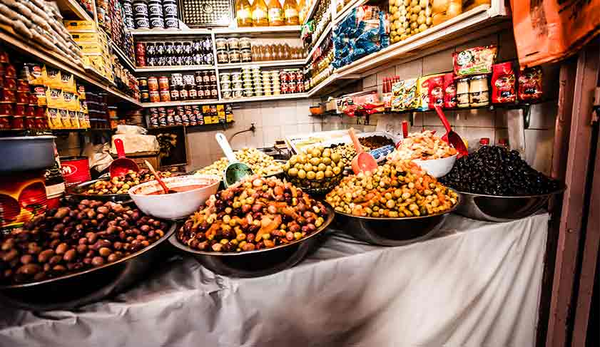 Delicious street food in Marrakech 