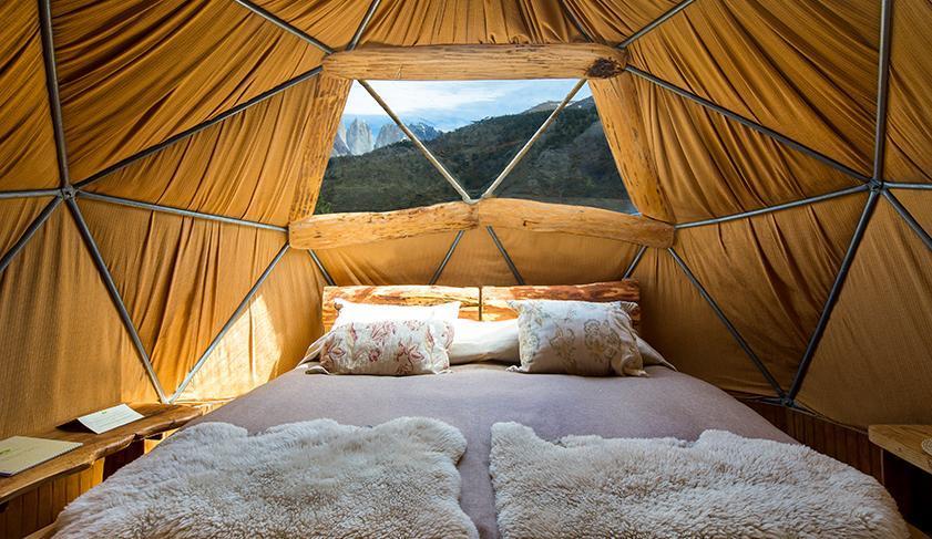 Eco dome bedroom Eco dome bedroom