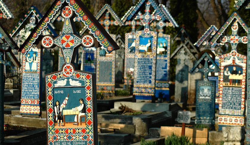 The 'Merry Cemetery' of Sapanta, Romania The 'Merry Cemetery' of Sapanta, Romania