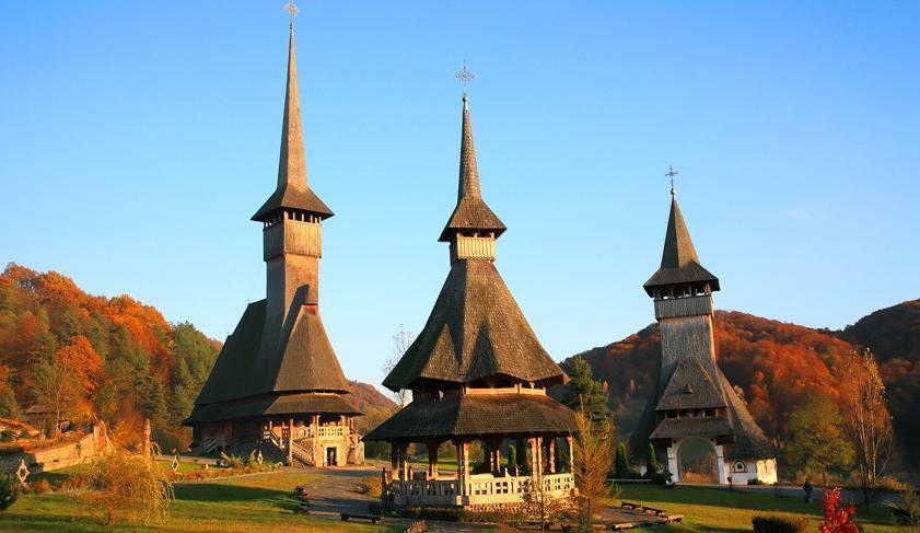 Barsana commune and chuches in Maramures, Romania Barsana commune and chuches in Maramures, Romania