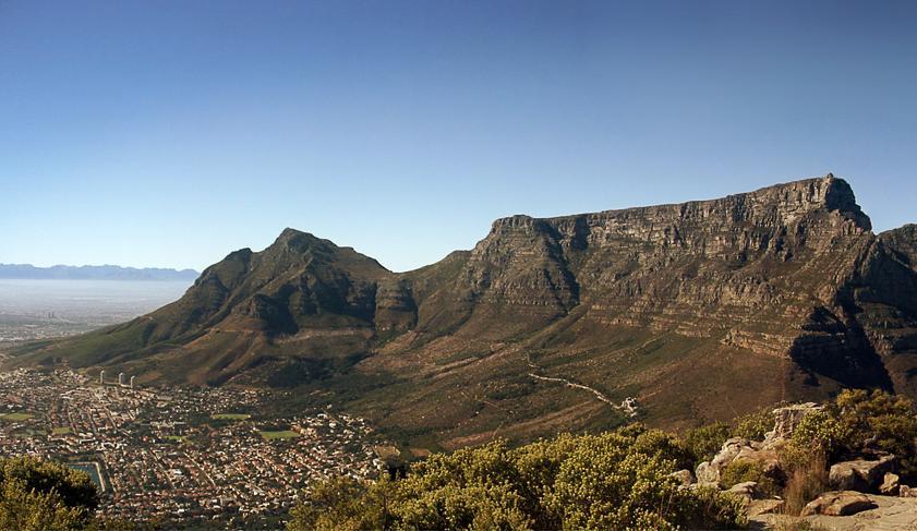 Table Mountain in cape Town, South Africa Table Mountain in cape Town, South Africa