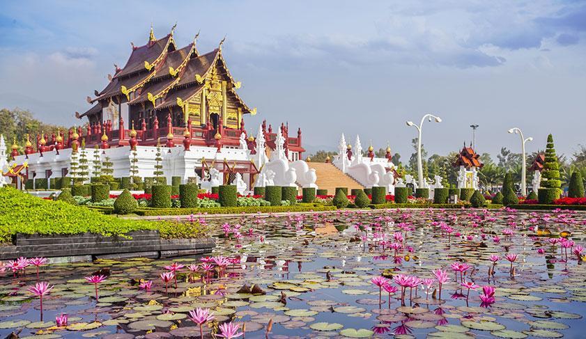 The Royal Pavilion in Chiang Mai, Thailand