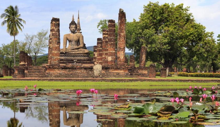 The Sukhothai Historical Park, Thailand