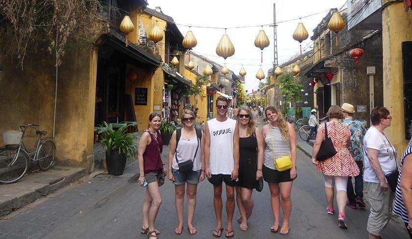 Strolling through the quaint streets of Hoi An, Vietnam