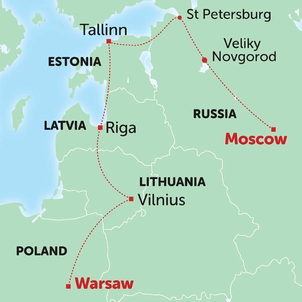 route planner europe, poland, russia, czech republic, european map, moscow to warsaw adventure tour