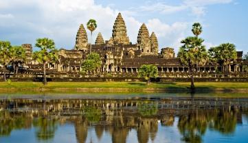 The UNESCO World Heritage site of Angkor Wat, Cambodia