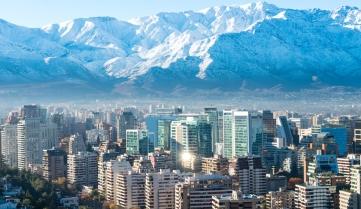 Santiago City in Chile