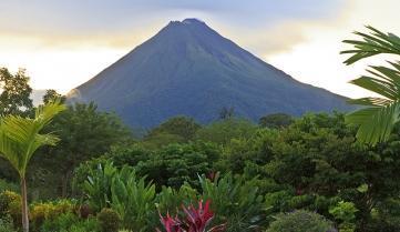 The Arenal Volcano near La Fortuna, Costa Rica