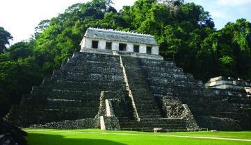 Mayan ruins at Palenque, Mexico