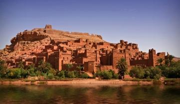 The beautiful Kasbah of Ait Benhaddou, Morocco