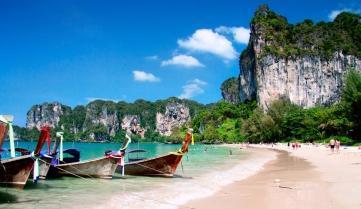 A beautiful day on the beach, Thailand