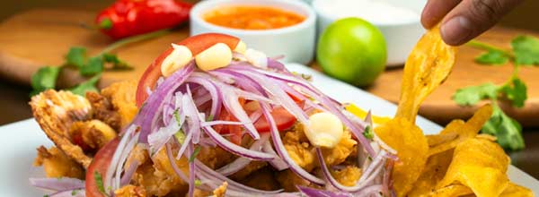 Taste some of the most authentic cuisine in Peru taste amazing peruvian delicases in gastro filled streets packed full of authentic peruvian food