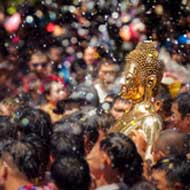 Travel in April to Thailand and experience a fun holiday period at songkran water festival